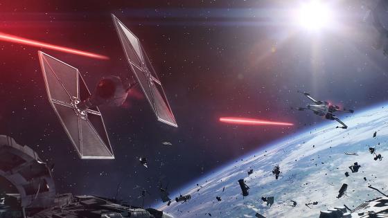 Star Wars Battlefront 2 imagen de una batalla espacial - Continúa la polémica con Star Wars Battlefront II