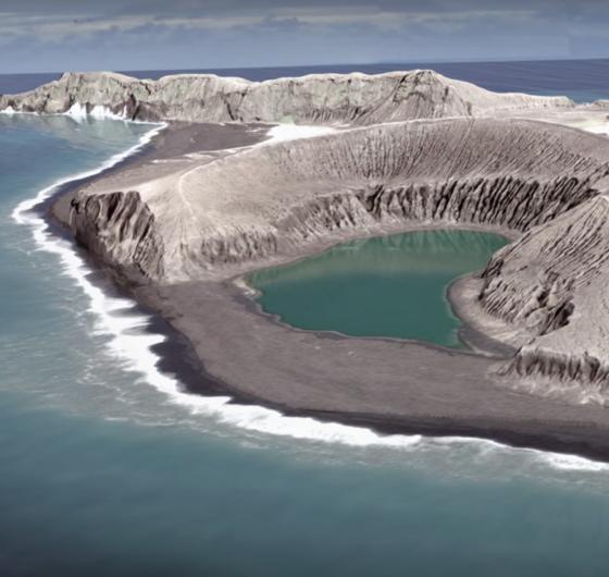 Huna Tonga, la misteriosa isla volcánica - The Island that Appeared in the Ocean and Still Stands