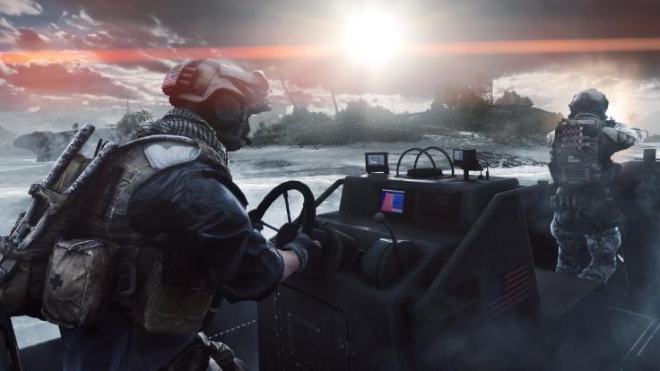 An image from the Battlefield 4 campaign mode