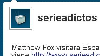 SerieAdictos llega a Twitter - SerieAdictos llega a Twitter