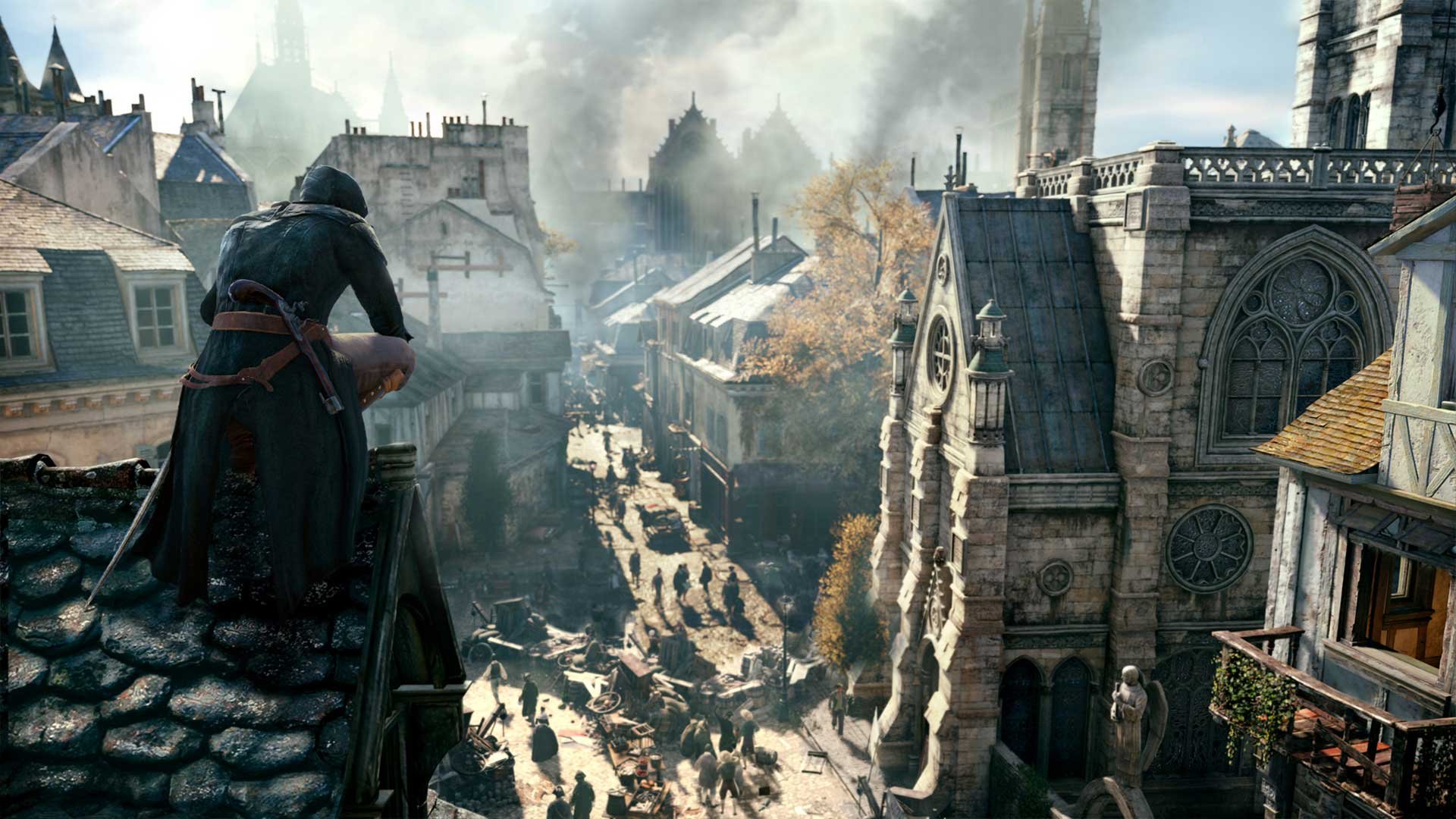 Assassin's Creed Unity en las calles de Paris