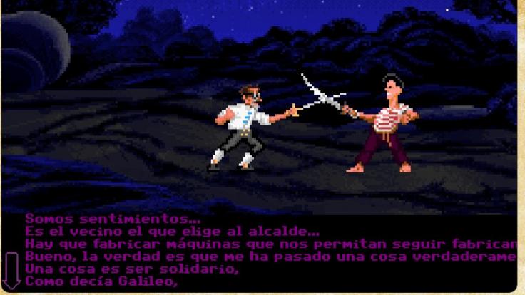 El pirata Mariano Rajoy enfrentándose a Pedro Sánchez en El Secreto de Isla Moncloa