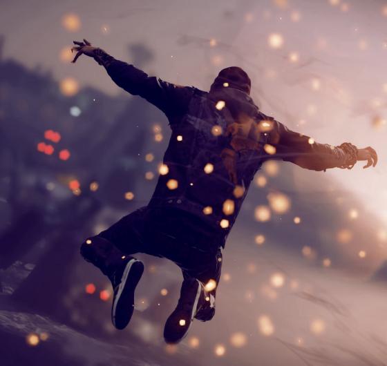 Una imagen de inFAMOUS: Second Son en Playstation 4 - Ya disponibles los juegos de PS Plus de septiembre