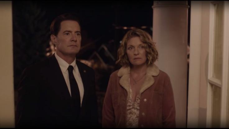 El Agente Cooper con Laura Palmer en el final de la tercera temporada