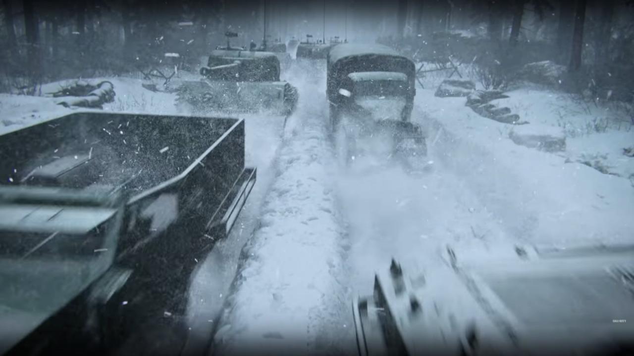 Los ejércitos desplazándose en la campaña de COD WWII