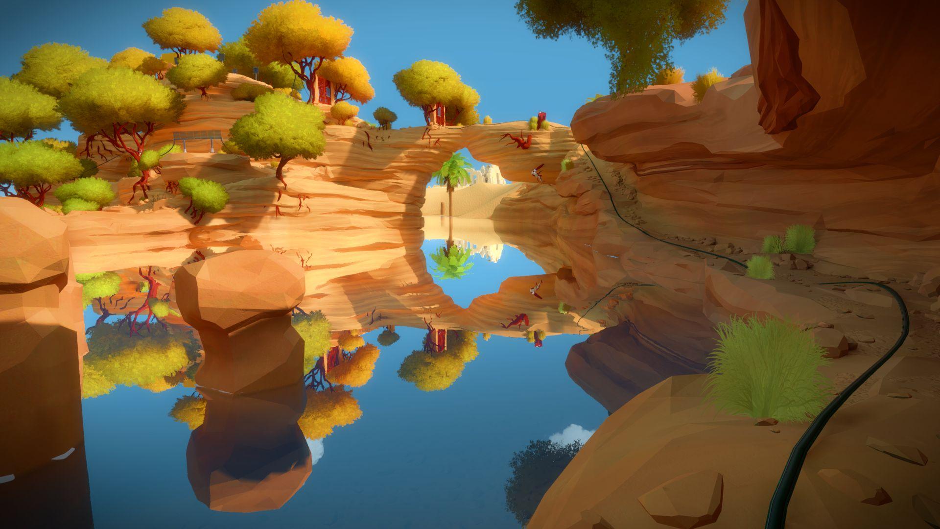 The witness. Witness. The witness ps4. The witness Скриншоты. Низкополигональная игра.