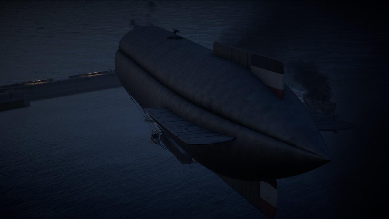 Los dirigibles estarán también presentes como vehículo de combate