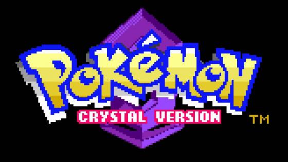 Logotipo de Pokemon Crystal en Game Boy Color