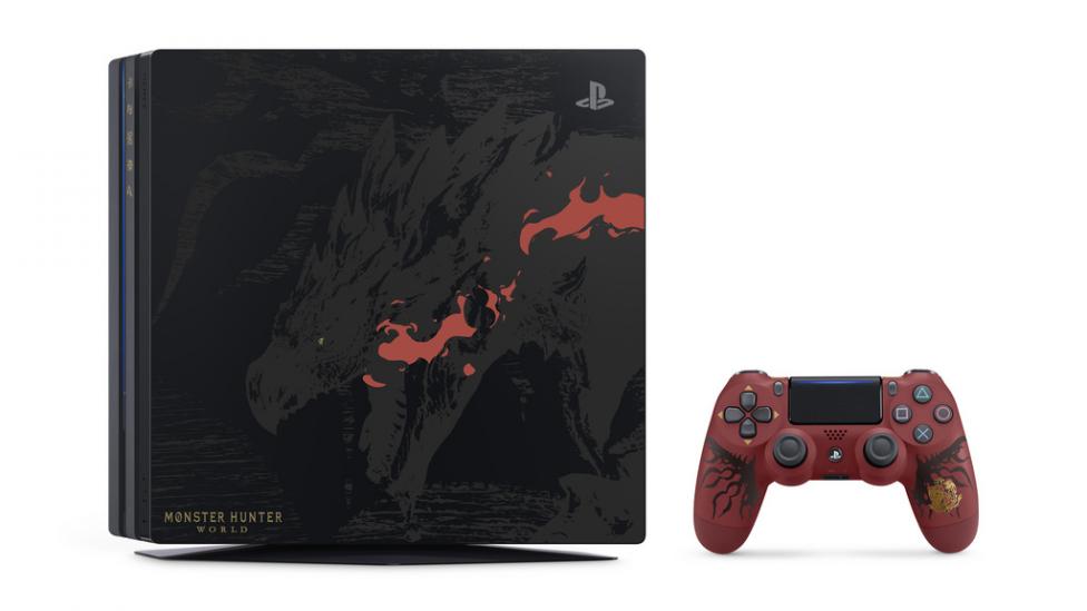 PS4 Pro version especial Monster Hunter World - Sony lanzará una versión de PS4 Pro basada en Monster Hunter: World