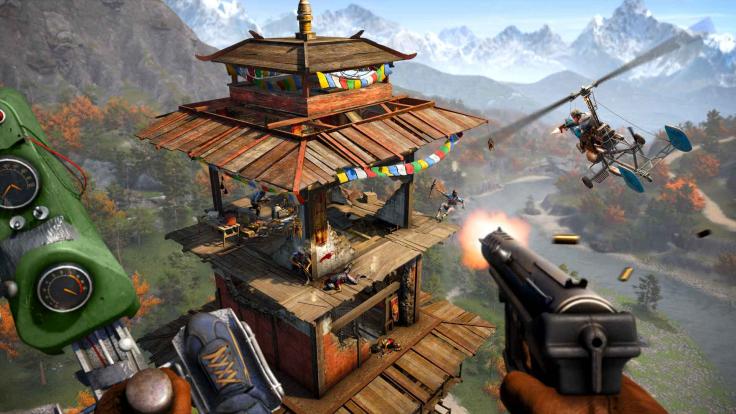 Una imagen de Far Cry 4, desarrollado por Ubisoft