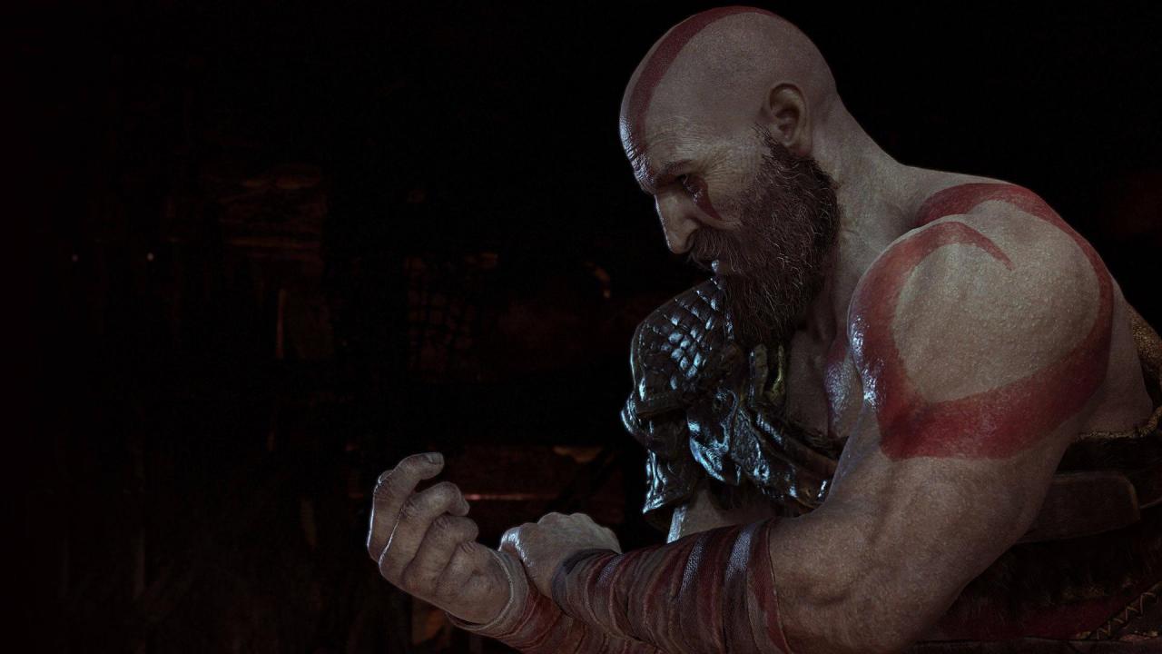 Kratos en God of War para PS4