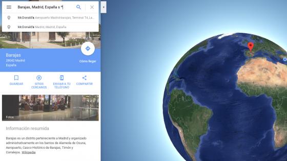 Google Maps 3d - Google Maps se actualiza para mostrar el globo terraqueo en 3D