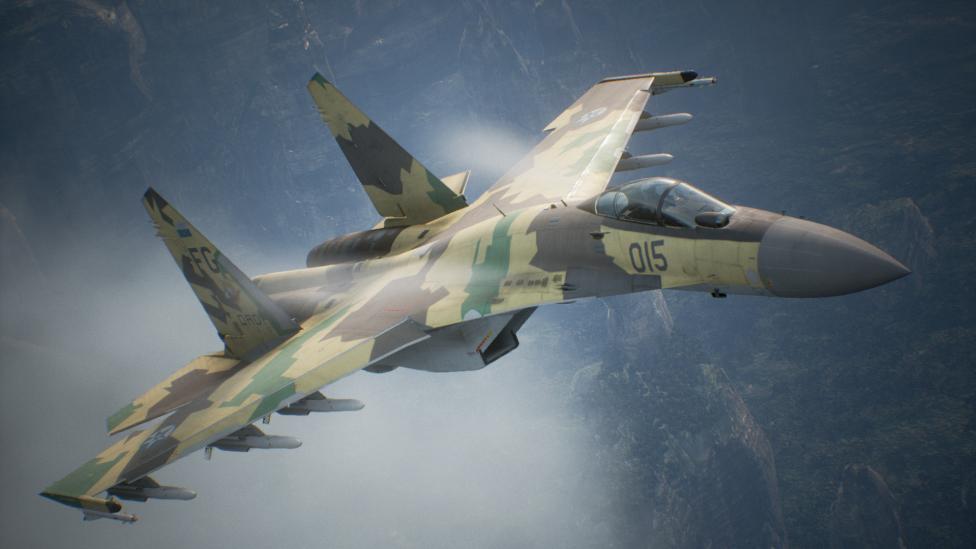 Ace Combat 7 Su-35s - Ace Combat 7: Trailer del avión Su-35s