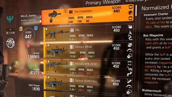 SMG Chatterbox - Guía The Division 2: Conseguir la SMG exótica Chatterbox